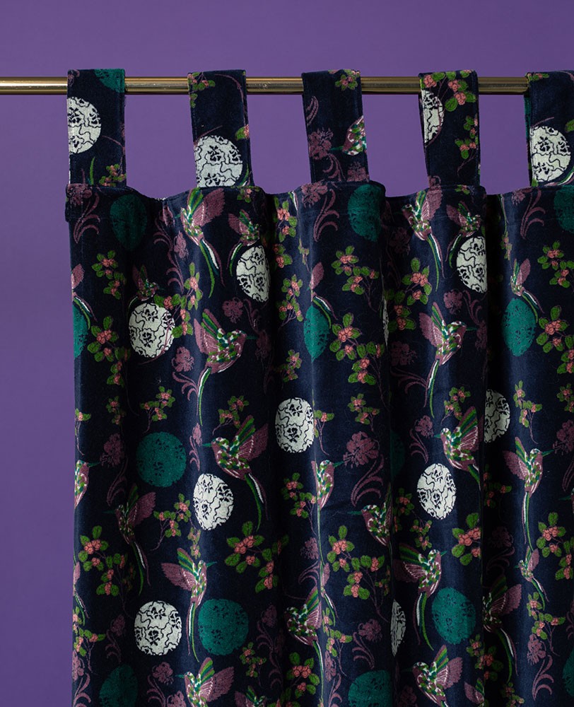 Curtain Velvet - Sintra navy
