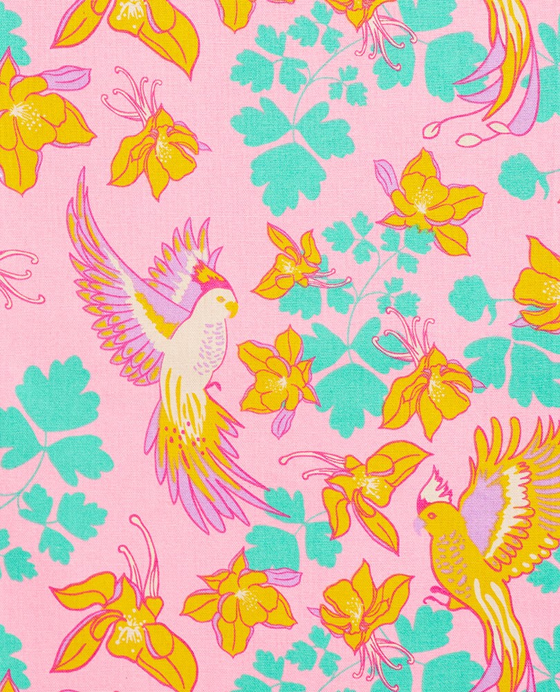 Table Mat - set of 4 - Ancolie pink