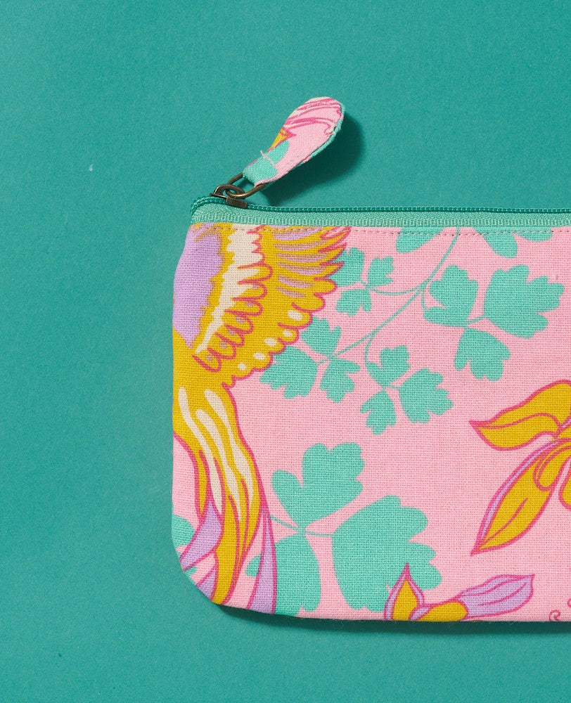 Small Pouch - Ancolie pink