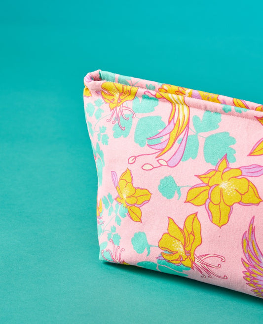 Wash Bag - Ancolie pink