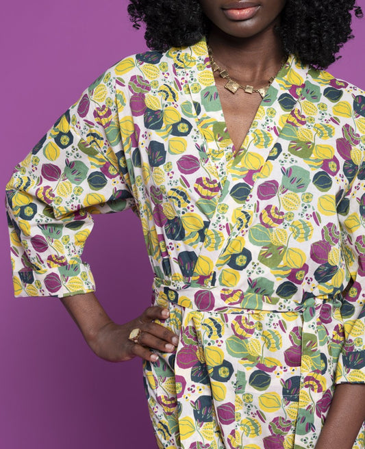 Long Kimono - Bloom sand