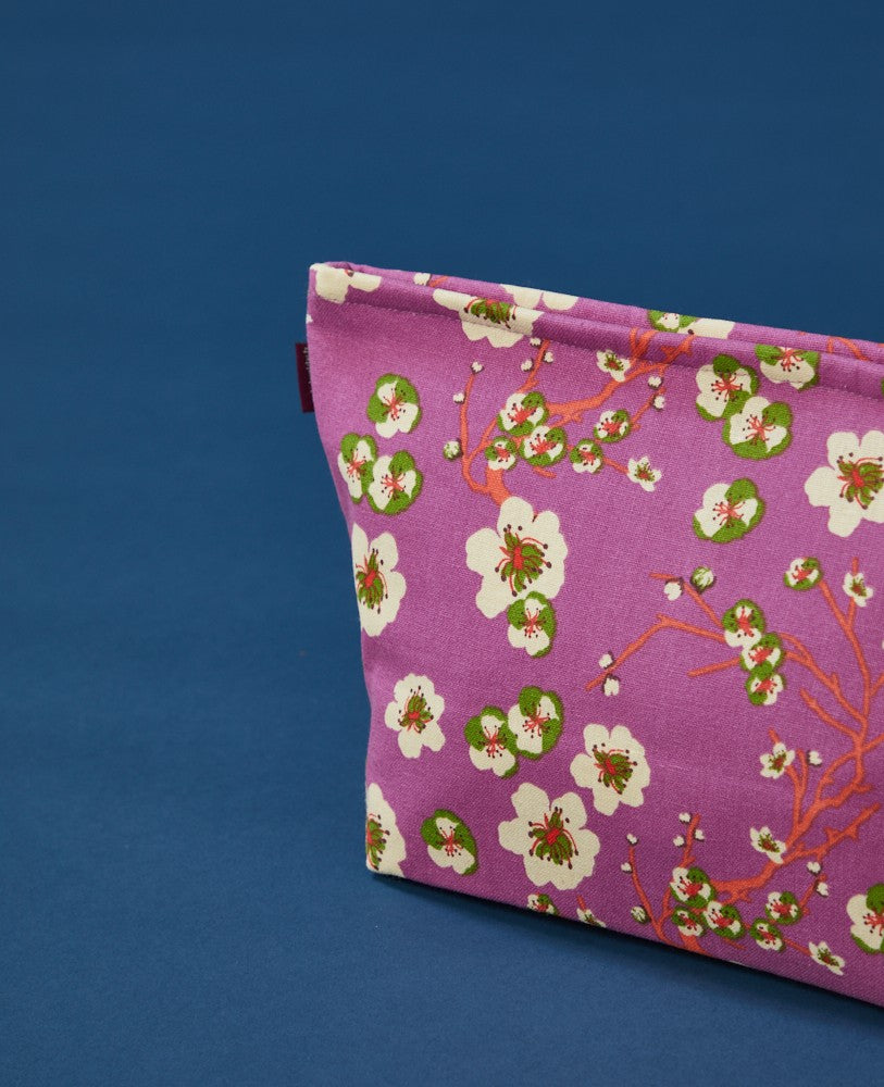 Wash Bag - Blossom purple