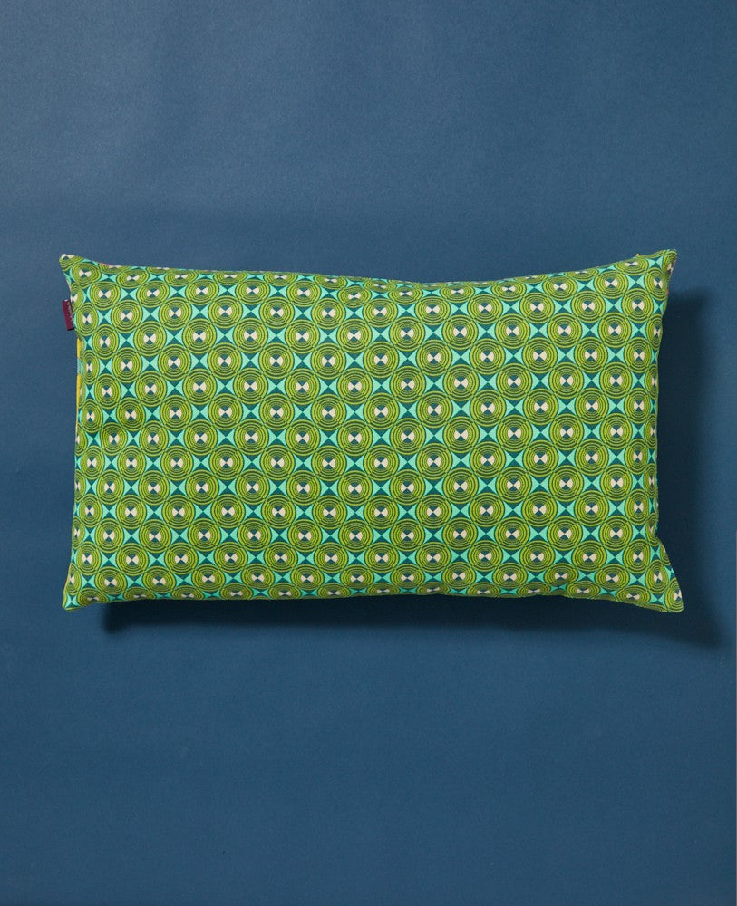 Rectangular Cushion - Mellow gold/ziggy green