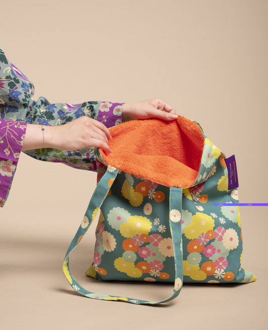 Totebag - Mellow dk green