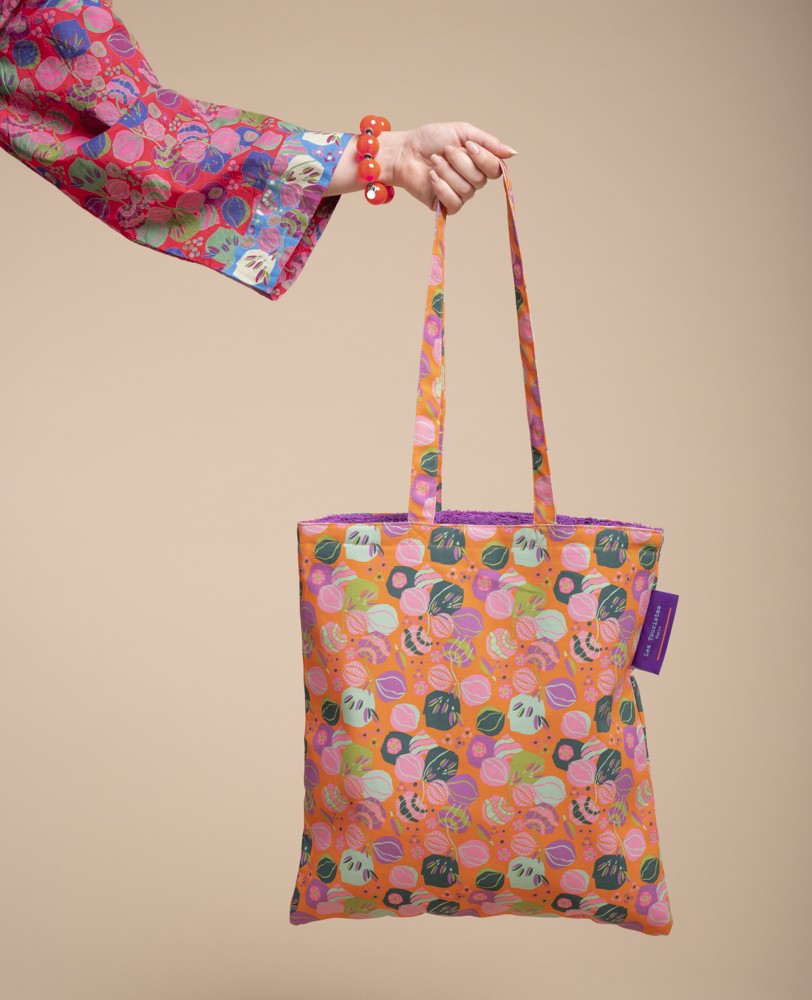 Totebag - Bloom orange