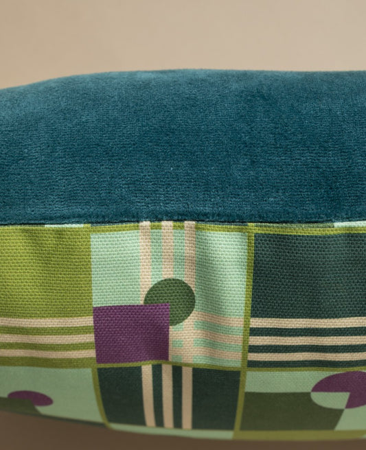 Coussin rectangulaire Velours - Aberdeen