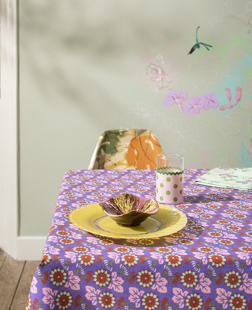 Tablecloth (L) - Oak purple