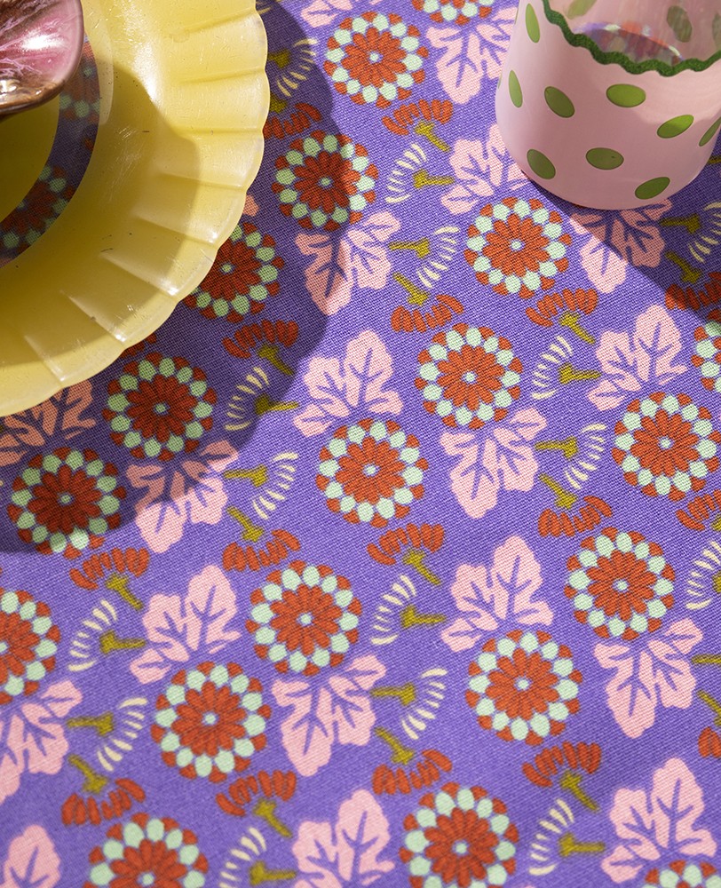 Tablecloth (L) - Oak purple