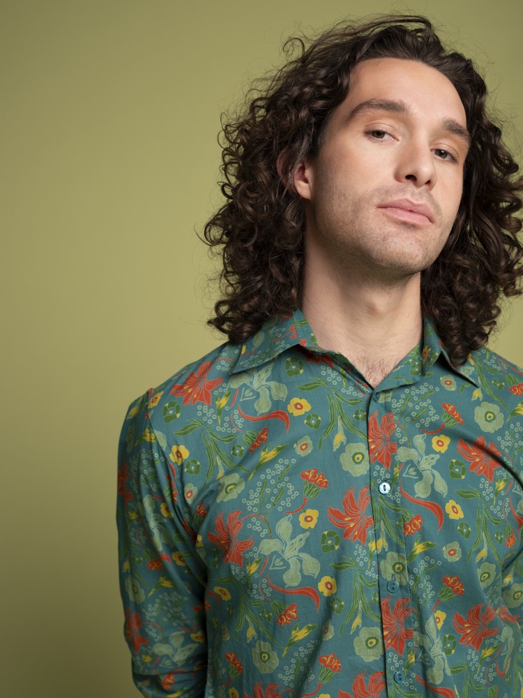 Shirt (size XL) - Iris bayou