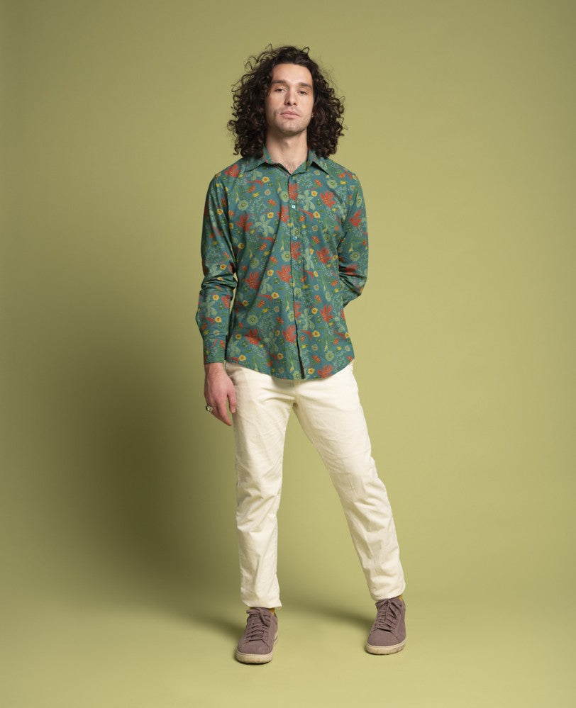 Shirt (size XL) - Iris bayou