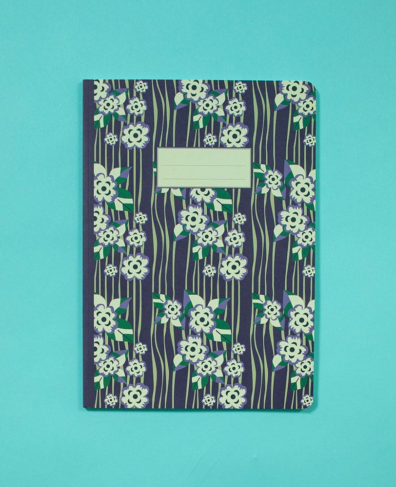 Notebook (A5) - Biba flower fig