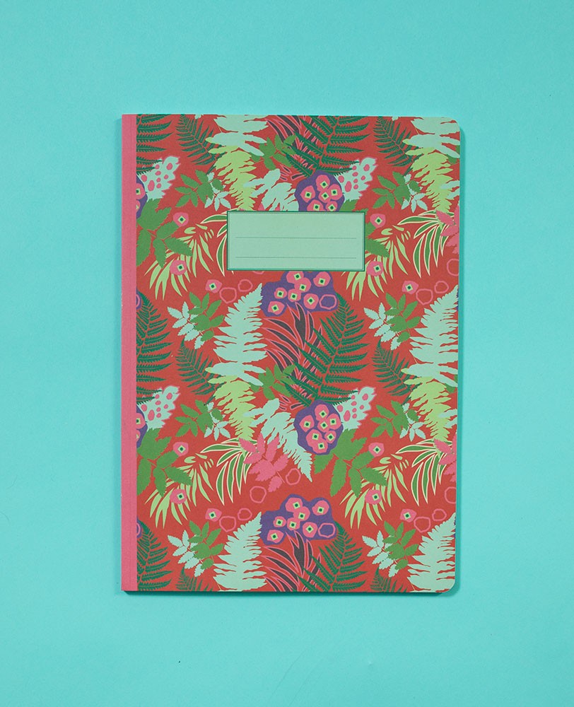 Notebook (A4) - Fern orange