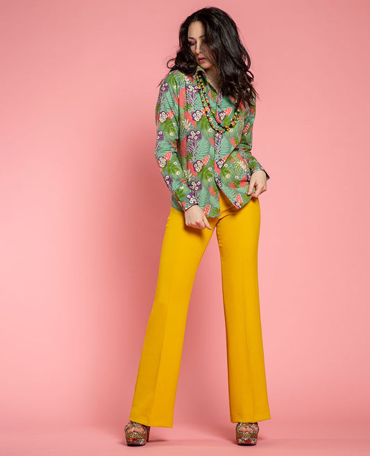 Shirt (size S) - Fern green