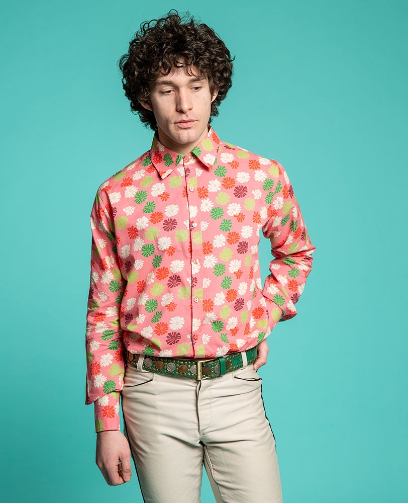 Shirt (size 2) - Burmese coral