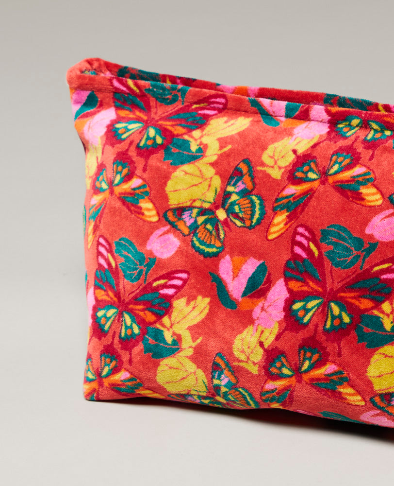 Trousse de toilette Velours - Holy red clay