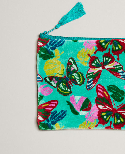 Medium Pouch Velvet - Holy bisquay