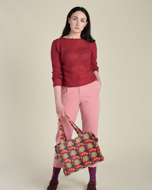 Velvet Handbag, William Brick Print