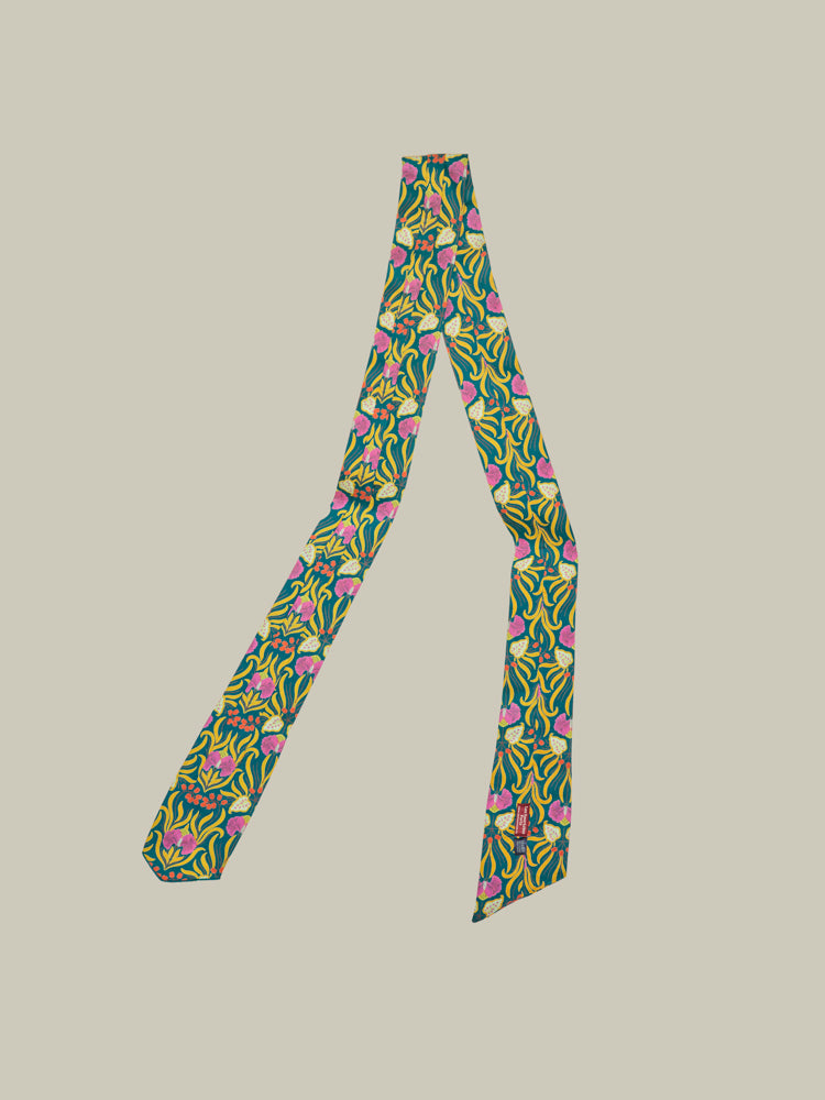 Cotton Headband, Muguet Bayou Print