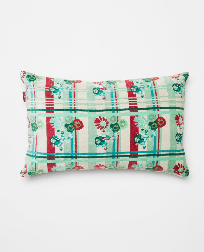 Rectangular Cushion Velvet - Dundee sauge