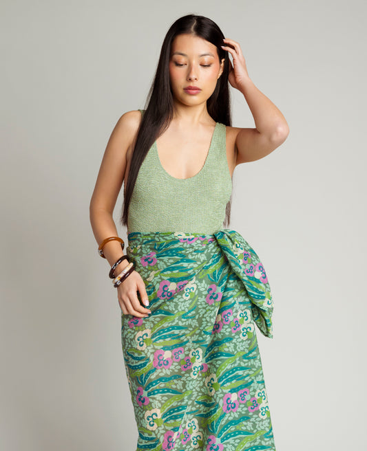 Stole - Allegria green