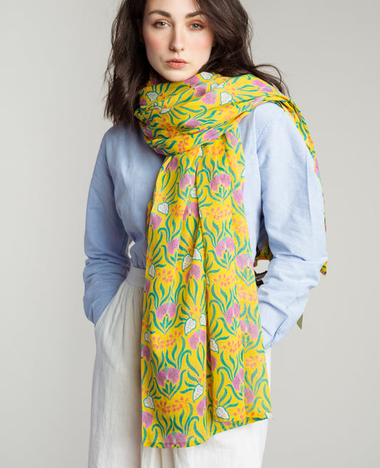 Stole - Muguet yellow