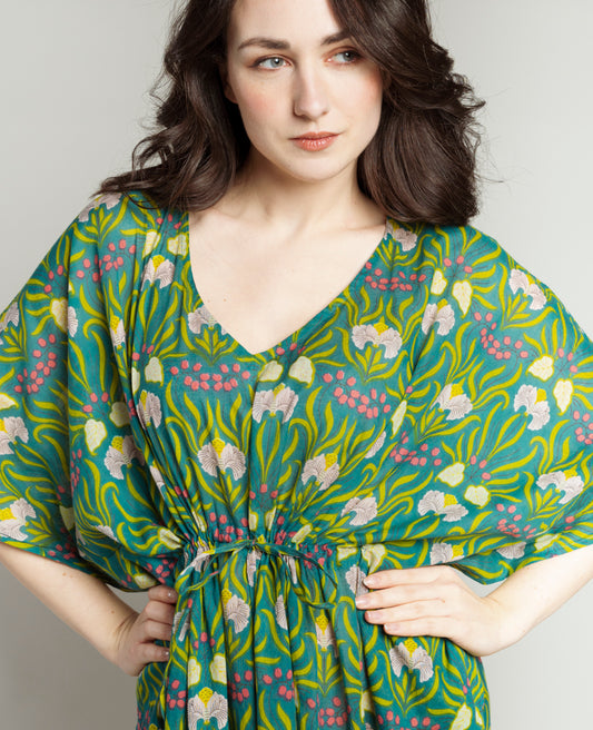 Robe de plage Kaftan - Muguet Bayou