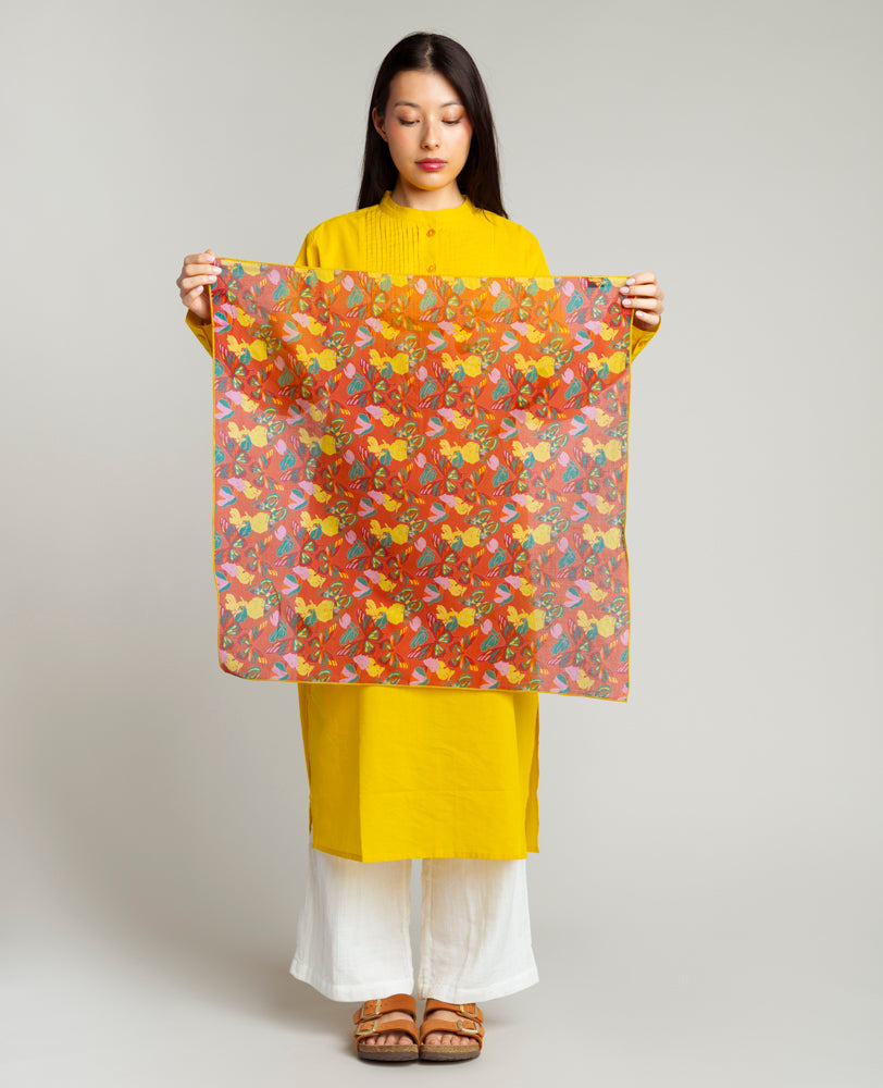 Foulard carré - Holy Red Clay