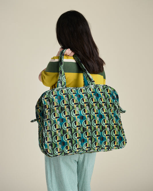 Velvet Weekend Bag, Sonia Moss Print