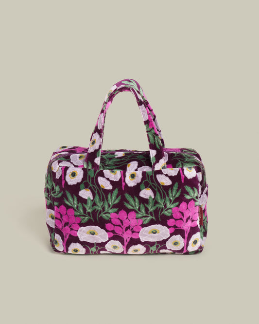 Small bag Velvet - Poppy fig