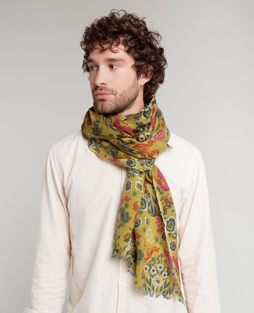 Woolen Scarf - Swainston gold