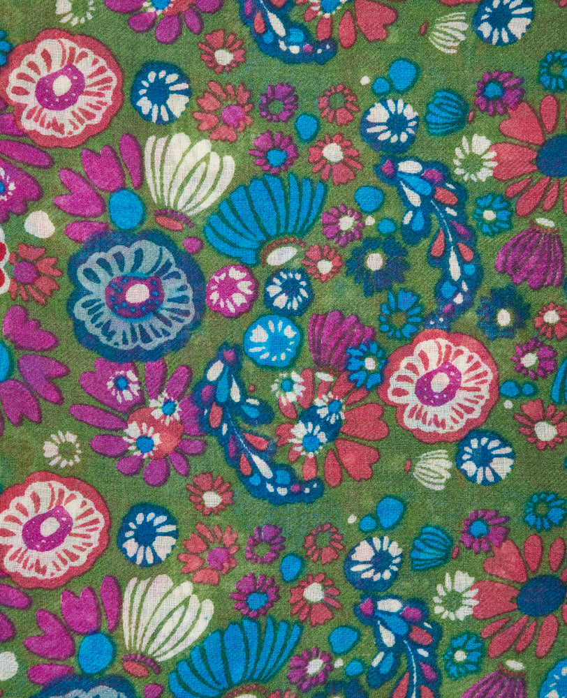Woolen Scarf - Molly green