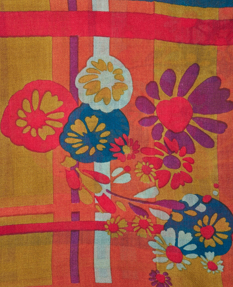 Woolen Scarf - Dundee orange