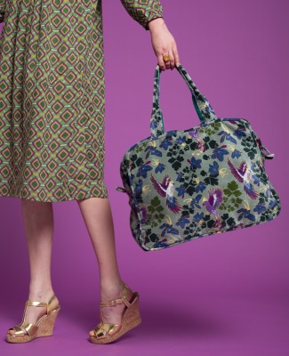 WEEK END BAG POPPINS - Ancolie New Green - POP 029