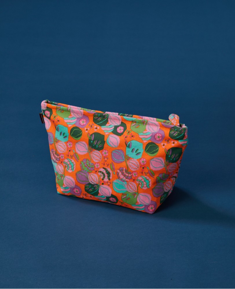 TROUSSE DE TOILETTE - Bloom Orange - WASH 017