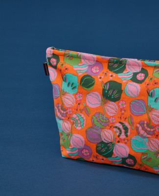 TROUSSE DE TOILETTE - Bloom Orange - WASH 017