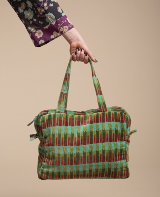 SAC VELOURS - Vienna Biscay Green - BAI 013