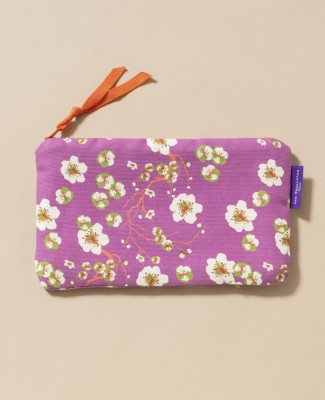 POCHETTE CANVAS - Blossom Violet - MINA 005