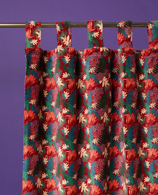 Curtain Velvet - Fern brick