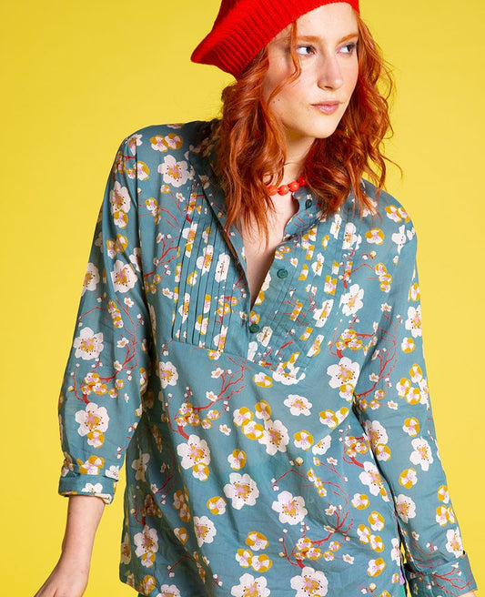 Tunic - Blossom blue
