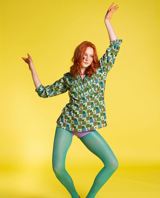 Tunic - Aberdeen emeraude