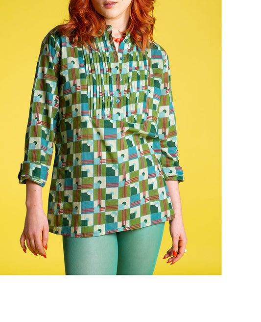 Tunic - Aberdeen emeraude