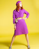 Robe tunique longue (taille unique) - Plain purple