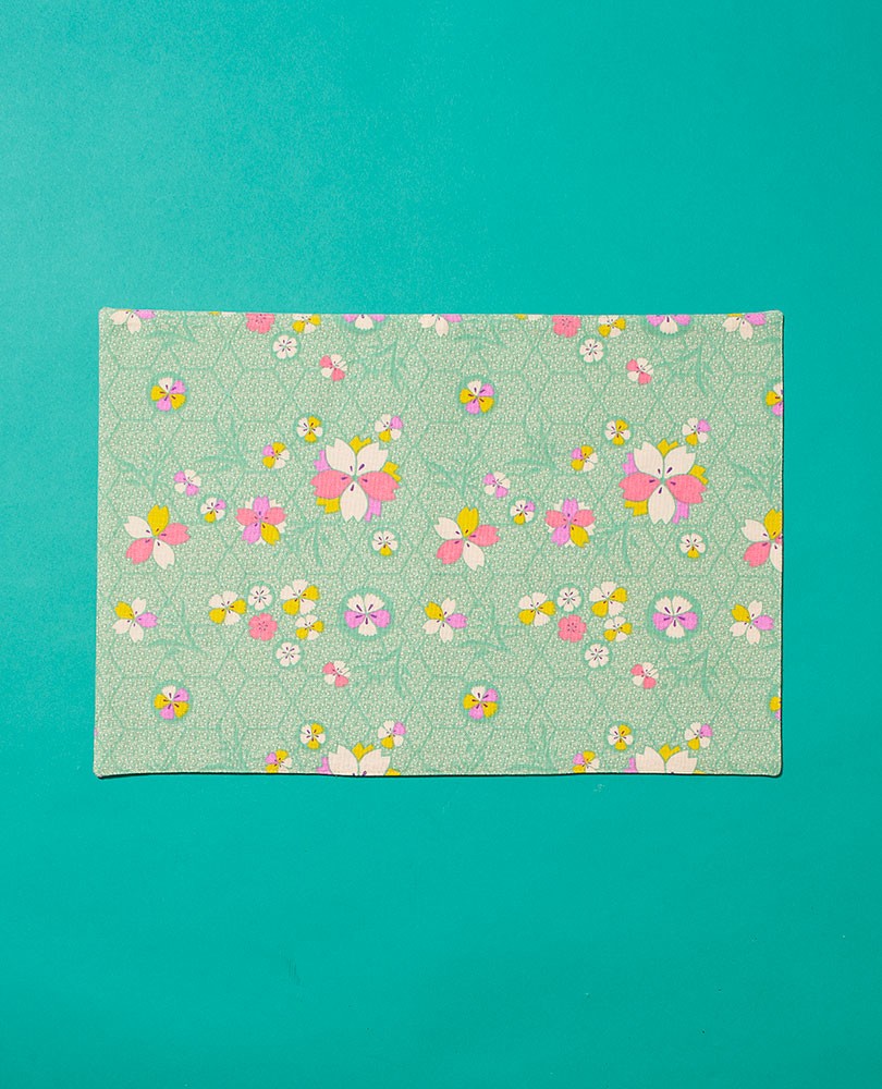 Table Mat - set of 4 - Kobe green