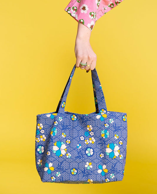 Shopping Bag - Kobe blue