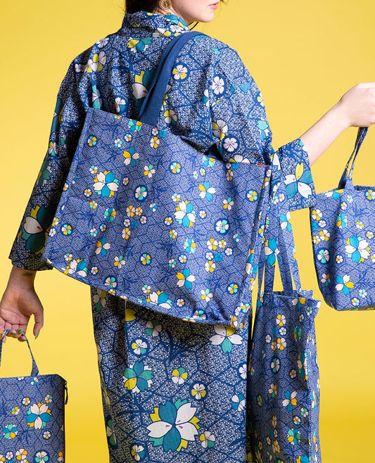 Big Shopping Bag - Kobe blue