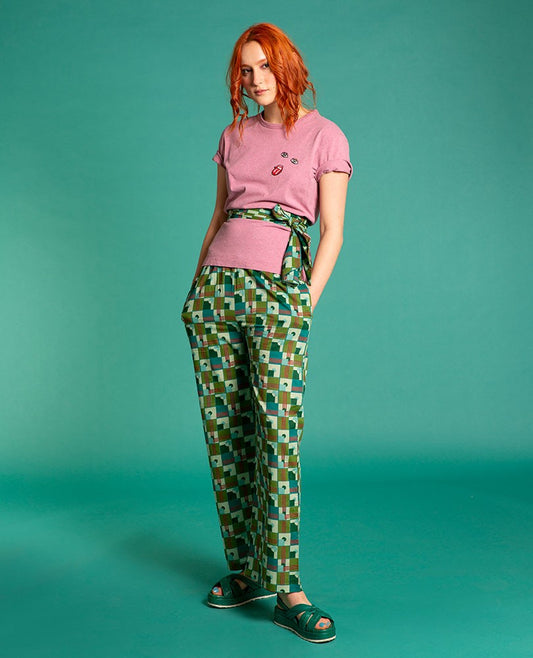Pant (size 1) - Abderdeen emeraude