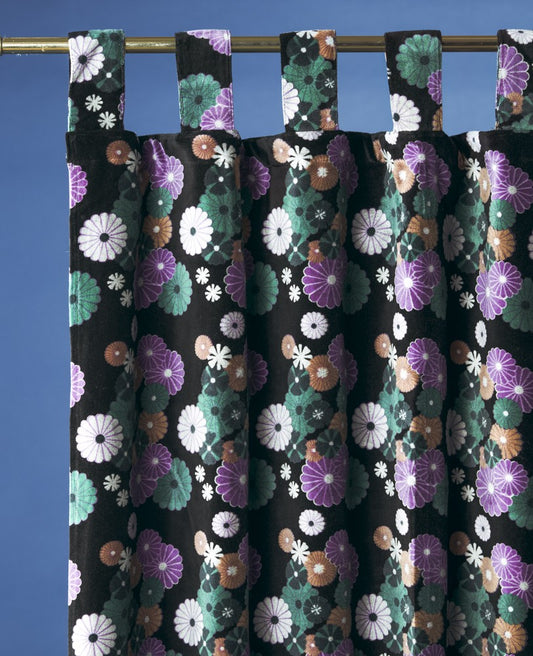 Curtain Velvet - Mellow black