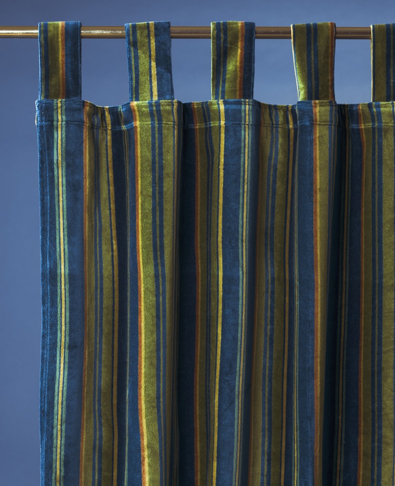 Curtain Velvet - Margate dark bayou atlantic