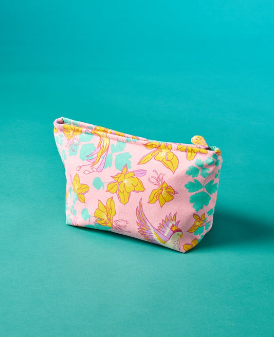 Wash Bag - Ancolie pink