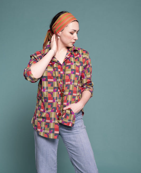 Shirt (size 1) - Aberdeen red brick